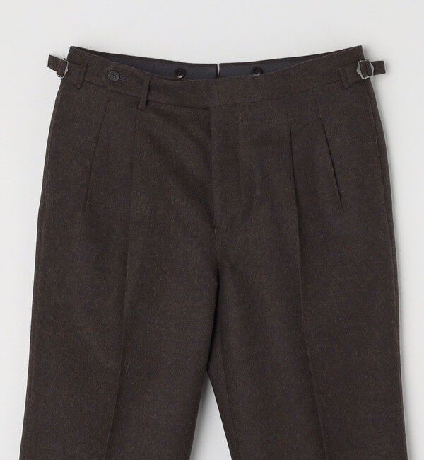 SHIPS「SHIPS: ラグジュアリー ブリティッシュ メランジ パンツ」|スラックス|