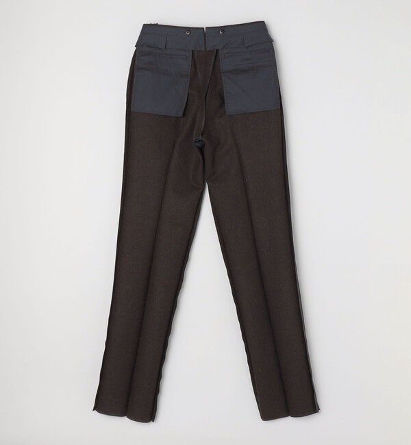 SHIPS「SHIPS: ラグジュアリー ブリティッシュ メランジ パンツ」|スラックス|