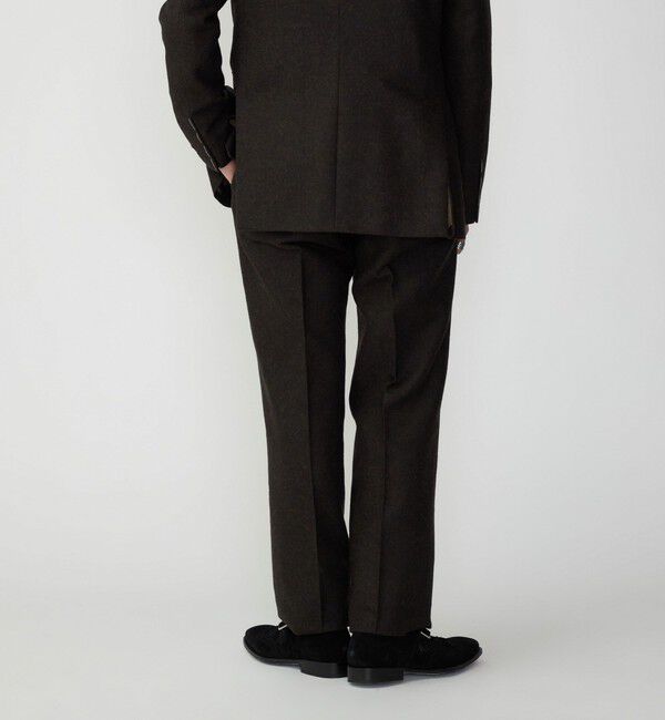 SHIPS「SHIPS: ラグジュアリー ブリティッシュ メランジ パンツ」|スラックス|