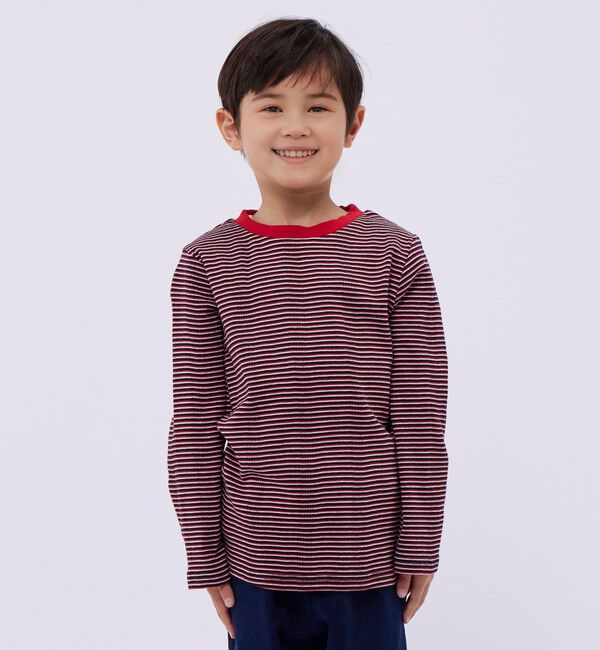 SHIPS Colors 「【SHIPS Colors別注】Miller:ボーダー Tシャツ セット(100~130cm)」|Tシャツ・カットソー|