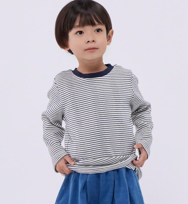 SHIPS Colors 「【SHIPS Colors別注】Miller:ボーダー Tシャツ セット(100~130cm)」|Tシャツ・カットソー|