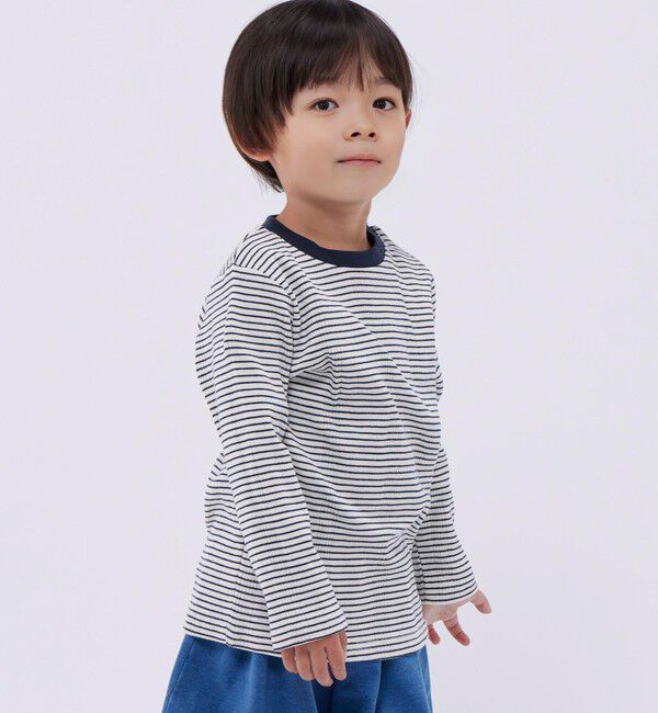 SHIPS Colors 「【SHIPS Colors別注】Miller:ボーダー Tシャツ セット(100~130cm)」|Tシャツ・カットソー|