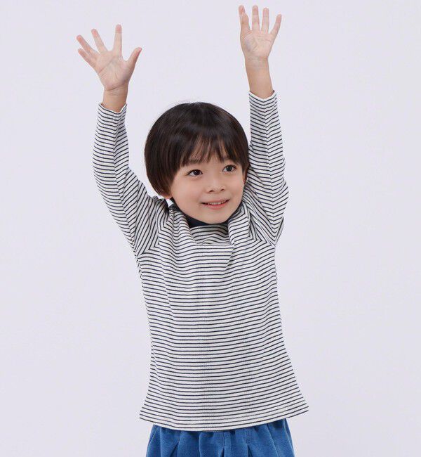 SHIPS Colors 「【SHIPS Colors別注】Miller:ボーダー Tシャツ セット(100~130cm)」|Tシャツ・カットソー|