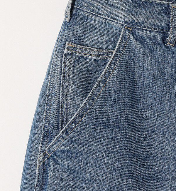 SHIPS any「《一部追加予約》SHIPS any:〈洗濯機可能〉コクーンペインター デニムパンツ［SHIPS any DENIM］」|デニム|