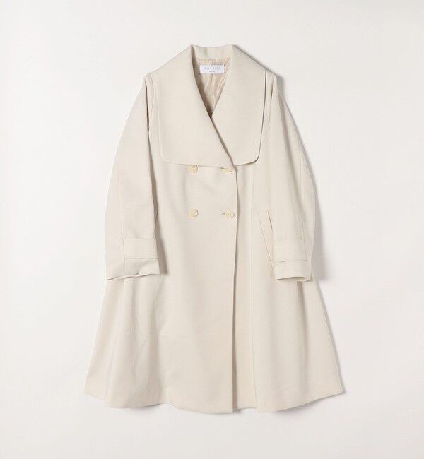 SHIPS any「SHIPS any: ドライツイル ショールカラー Aライン コート［NAVY BLUE］」|その他|