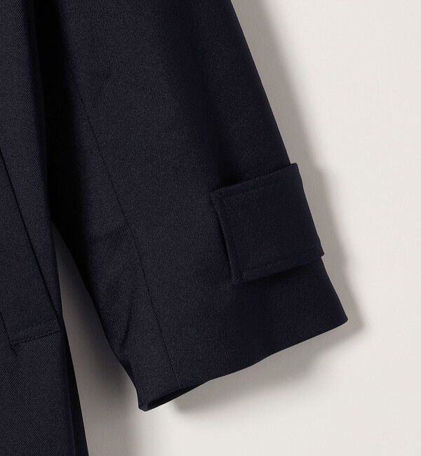 SHIPS any「SHIPS any: ドライツイル ショールカラー Aライン コート［NAVY BLUE］」|その他|
