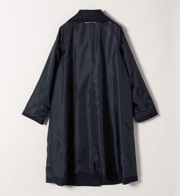SHIPS any「SHIPS any: ドライツイル ショールカラー Aライン コート［NAVY BLUE］」|その他|