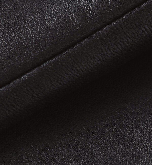 SHIPS「SHIPS: ラムレザー シングル ライダース ジャケット」|ライダースジャケット|