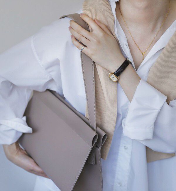 quaranciel「quaranciel: レクタングル ワンハンドル ショルダーバッグ」|ショルダー・メッセンジャー|