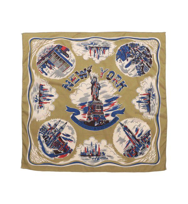 SHIPS for women「BINDU:NY スカーフ」|バンダナ・スカーフ|ベージュ