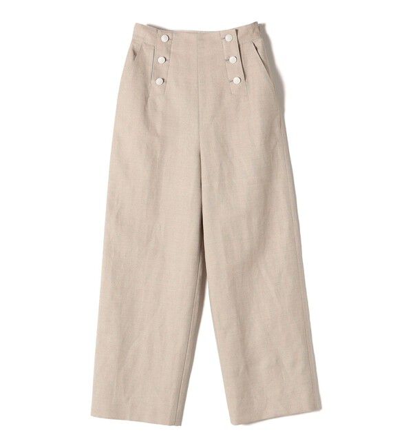 SHIPS for women「麻混 ヘリンボーン マリンパンツ 24SS ◆」|その他|