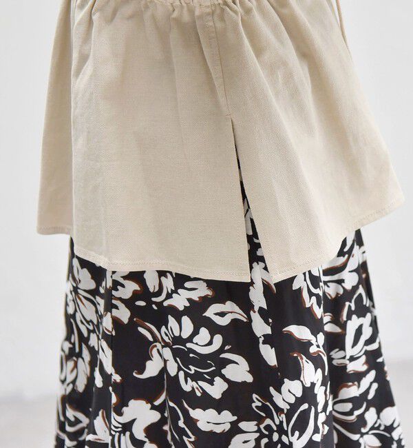 quaranciel「quaranciel:〈洗濯機可能〉コットン リネン サファリ シャツ ジャケット」|ミリタリージャケット|