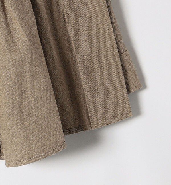 quaranciel「quaranciel:〈洗濯機可能〉コットン リネン サファリ シャツ ジャケット」|ミリタリージャケット|