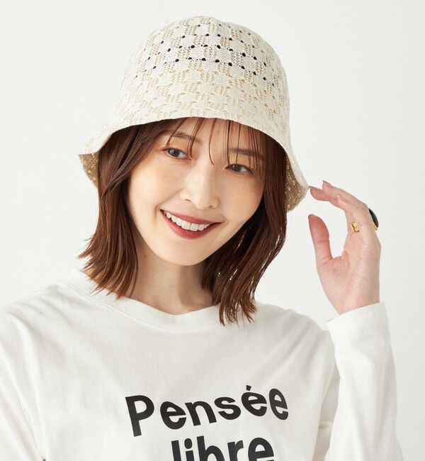 SHIPS Colors 「SHIPS Colors:透かし クロシェ ハット」|ハット|