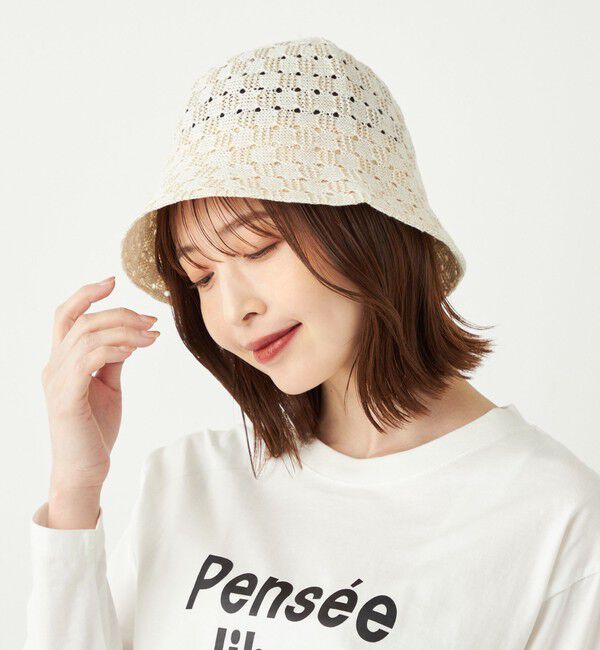 SHIPS Colors 「SHIPS Colors:透かし クロシェ ハット」|ハット|