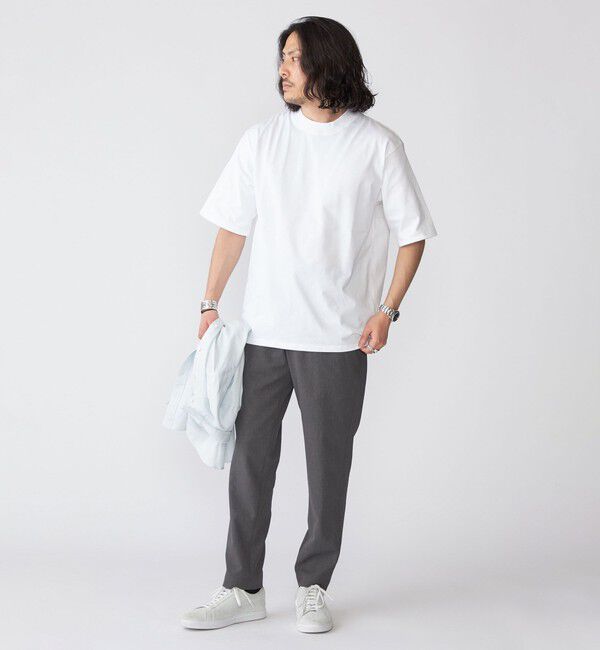 SHIPS「【SHIPS別注】THYARD: エーゲ海コットン ボックスシルエット Tシャツ」|Tシャツ・カットソー|