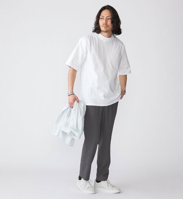 SHIPS「【SHIPS別注】THYARD: エーゲ海コットン ボックスシルエット Tシャツ」|Tシャツ・カットソー|