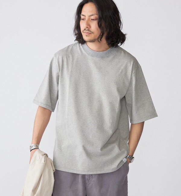 SHIPS「【SHIPS別注】THYARD: エーゲ海コットン ボックスシルエット Tシャツ」|Tシャツ・カットソー|