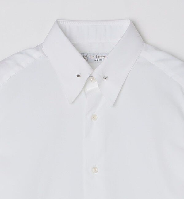 SHIPS「LES LESTON: ピンホールカラー シャツ」|シャツ・ブラウス|