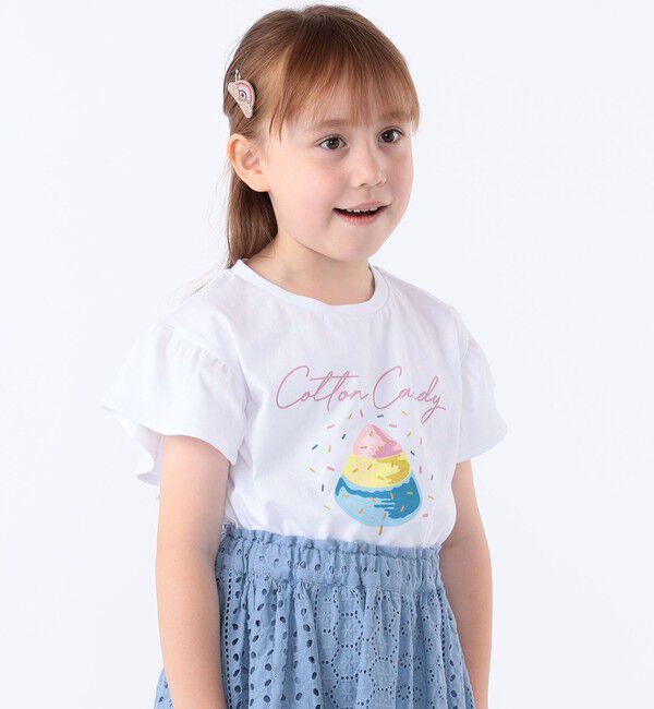 SHIPS KIDS「SHIPS KIDS:100～130cm / コットン キャンディ 半袖 TEE」|Tシャツ・カットソー|