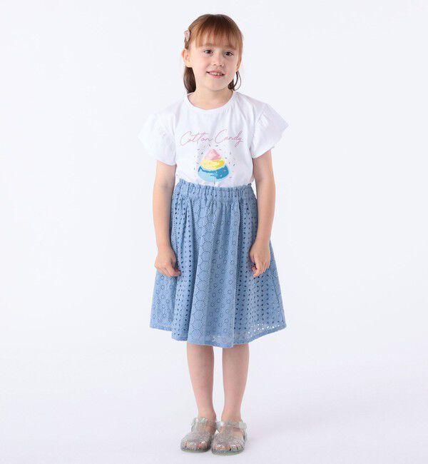 SHIPS KIDS「SHIPS KIDS:100～130cm / コットン キャンディ 半袖 TEE」|Tシャツ・カットソー|