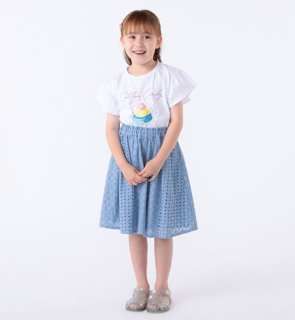 SHIPS KIDS「SHIPS KIDS:100～130cm / コットン キャンディ 半袖 TEE」|Tシャツ・カットソー|