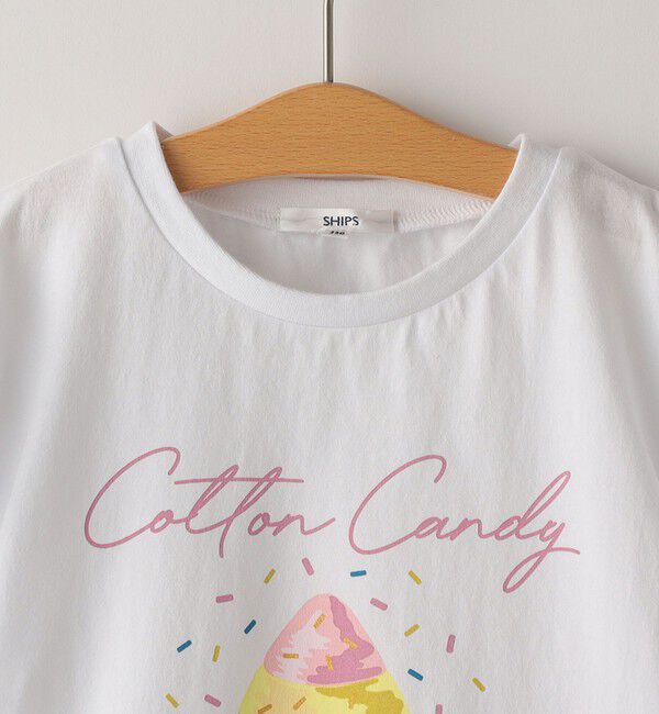 SHIPS KIDS「SHIPS KIDS:100～130cm / コットン キャンディ 半袖 TEE」|Tシャツ・カットソー|