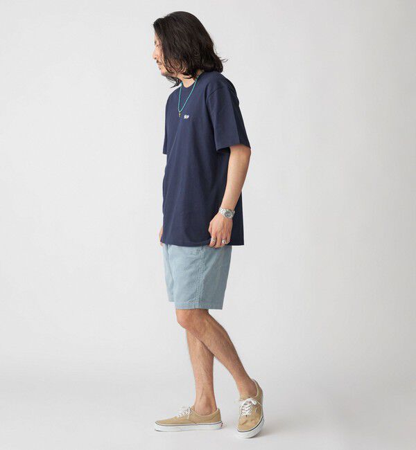 SHIPS「SHIPS: OLD ENGLISH SHIPS ロゴ クルーネック Tシャツ」|Tシャツ・カットソー|