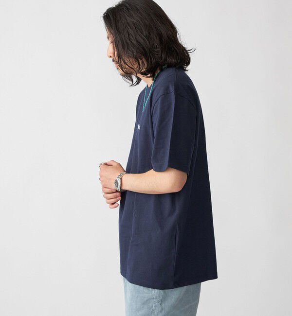 SHIPS「SHIPS: OLD ENGLISH SHIPS ロゴ クルーネック Tシャツ」|Tシャツ・カットソー|