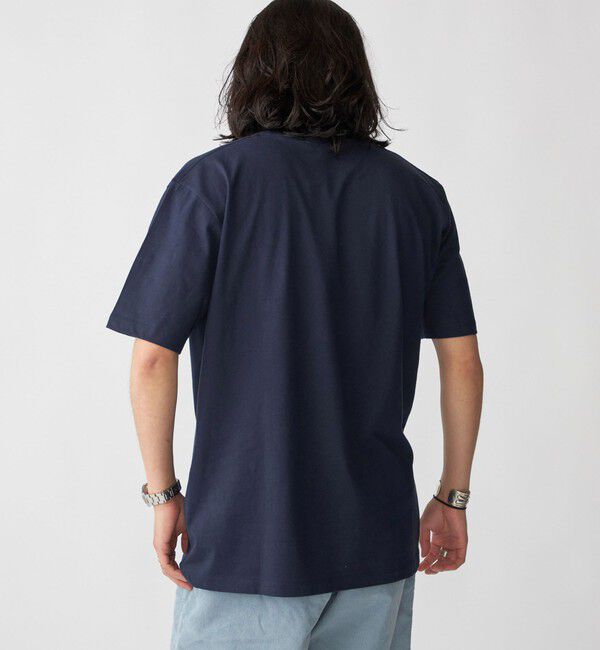 SHIPS「SHIPS: OLD ENGLISH SHIPS ロゴ クルーネック Tシャツ」|Tシャツ・カットソー|