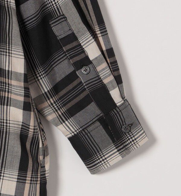 SHIPS any「SHIPS any:〈洗濯機可能〉ペール チェック ヨーク フリル ワンピース」|ワンピース|