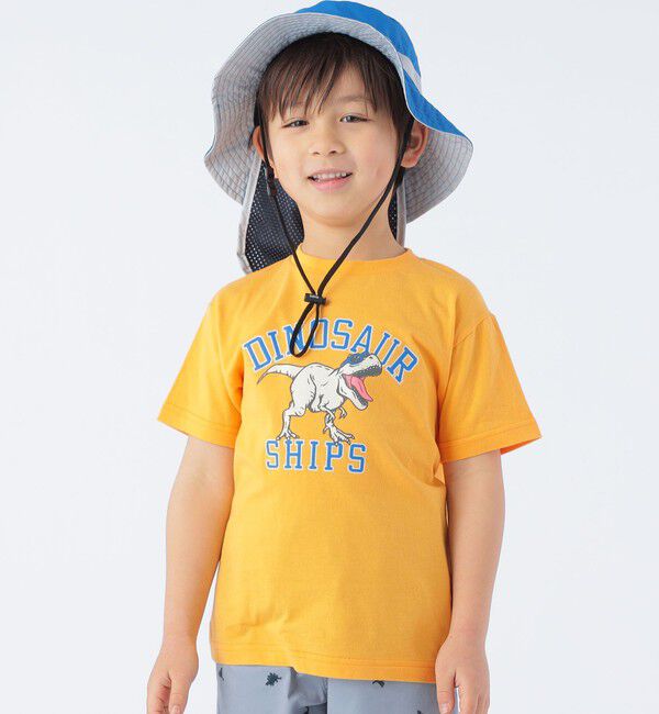 SHIPS KIDS「SHIPS KIDS:〈UVカット/撥水/吸水速乾〉サファリ ハット」|ハット|