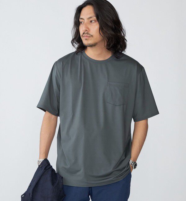 SHIPS「SHIPS:〈吸水速乾〉クイックドライ Tシャツ」|Tシャツ・カットソー|