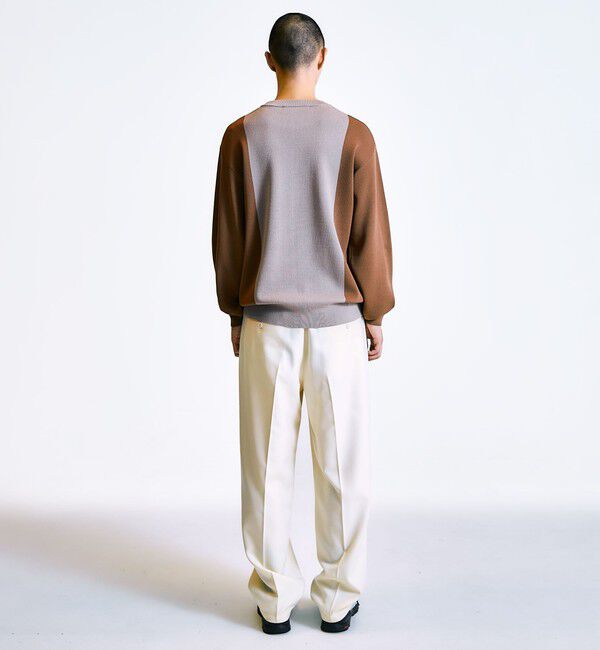 SHIPS「City Ambient Products: 2プリーツ ワイド テーパード スラックス」|スラックス|