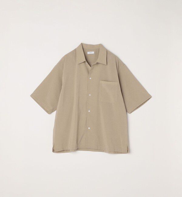 SHIPS any「SHIPS any: 〈洗濯機可能〉リネン混 リラックスフィット オープンカラー エアリー シャツ◇」|シャツ・ブラウス|