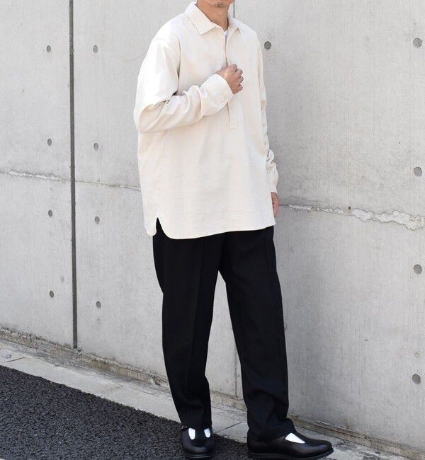 SHIPS any「SHIPS any: カラー コットン コーデュロイ スキッパー プルオーバー シャツ◇」|シャツ・ブラウス|