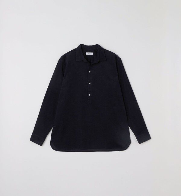 SHIPS any「SHIPS any: カラー コットン コーデュロイ スキッパー プルオーバー シャツ◇」|シャツ・ブラウス|