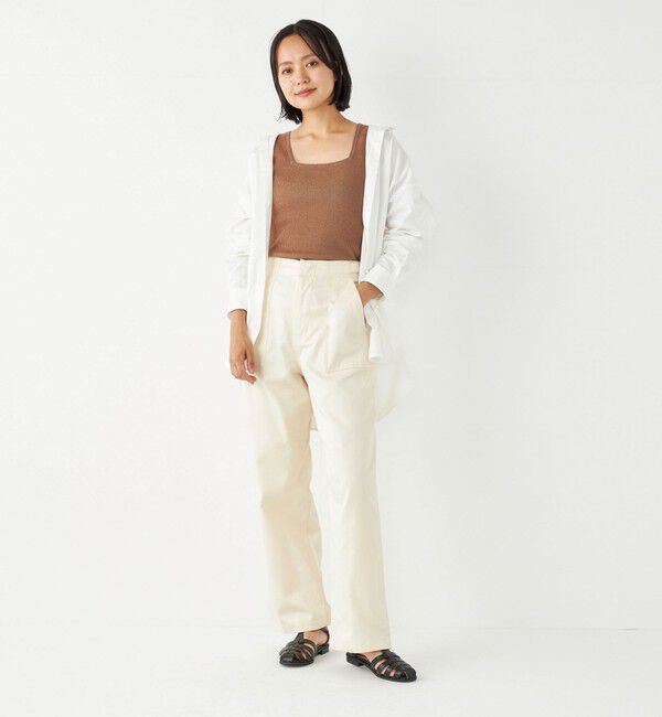 SHIPS Colors 「SHIPS Colors:〈洗濯機可能〉パールモチーフボタン シャツ 2◇」|シャツ・ブラウス|