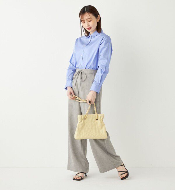 SHIPS Colors 「SHIPS Colors:〈洗濯機可能〉パールモチーフボタン シャツ 2◇」|シャツ・ブラウス|