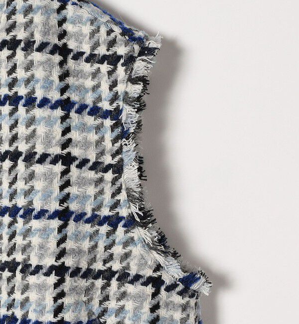 quaranciel「quaranciel: ツイード Vネック ベスト ミニ ワンピース」|ワンピース|