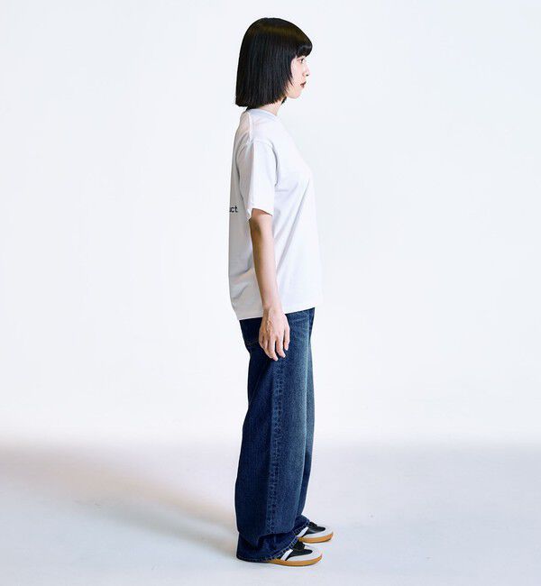 SHIPS「City Ambient Products: スタンダード ロゴ プリント Tシャツ」|Tシャツ・カットソー|