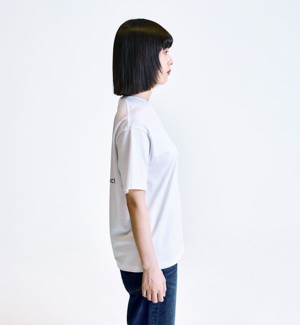 SHIPS「City Ambient Products: スタンダード ロゴ プリント Tシャツ」|Tシャツ・カットソー|