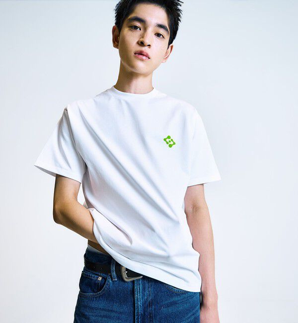 SHIPS「City Ambient Products: スタンダード ロゴ プリント Tシャツ」|Tシャツ・カットソー|