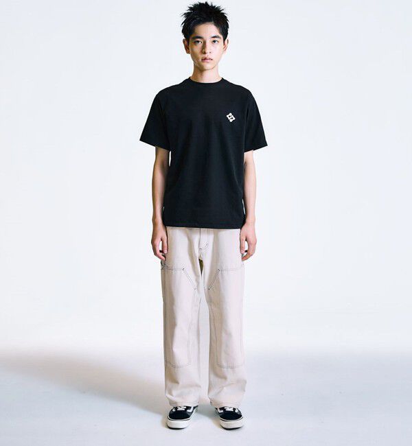 SHIPS「City Ambient Products: スタンダード ロゴ プリント Tシャツ」|Tシャツ・カットソー|