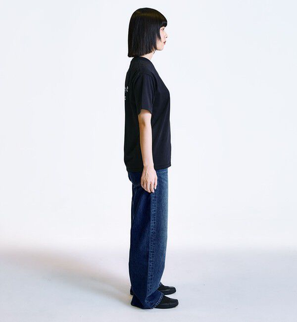 SHIPS「City Ambient Products: スタンダード ロゴ プリント Tシャツ」|Tシャツ・カットソー|