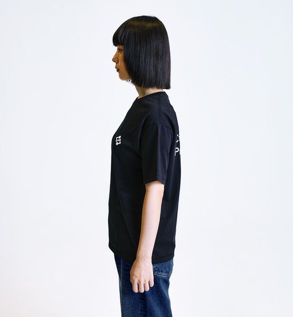 SHIPS「City Ambient Products: スタンダード ロゴ プリント Tシャツ」|Tシャツ・カットソー|