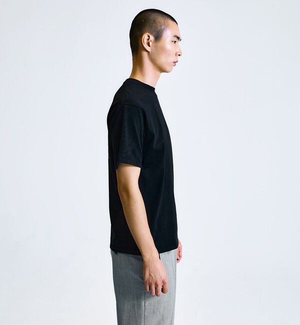 SHIPS「City Ambient Products: スタンダード ロゴ プリント Tシャツ」|Tシャツ・カットソー|