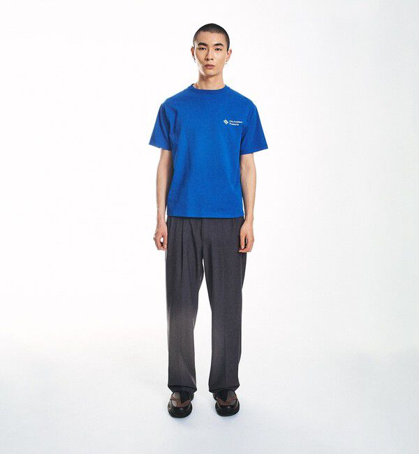 SHIPS「City Ambient Products: スタンダード ロゴ プリント Tシャツ」|Tシャツ・カットソー|