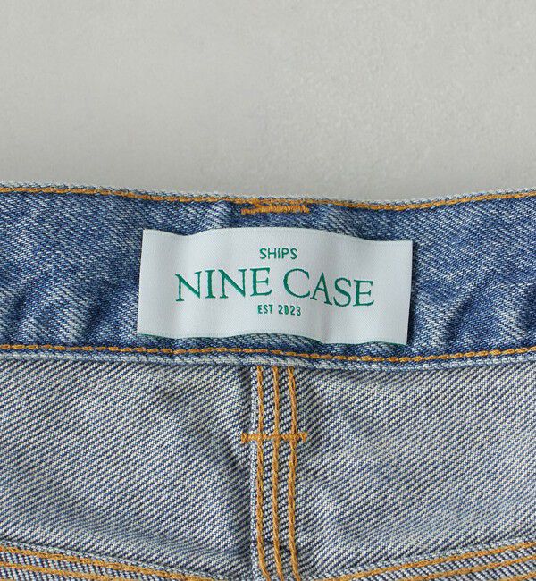 SHIPS for women「SHIPS NINE CASE:ナロー デニム（ブルー）」|デニム|