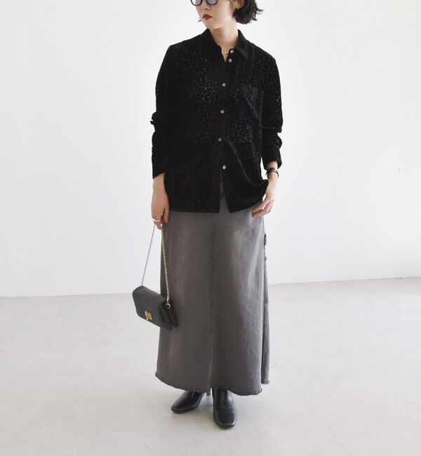 quaranciel「quaranciel:〈手洗い可能〉リラックス ナロー シャツ 2」|シャツ・ブラウス|